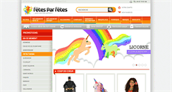 Desktop Screenshot of fetes-par-fetes.com