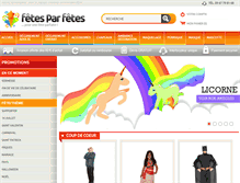 Tablet Screenshot of fetes-par-fetes.com